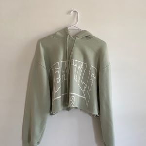 cropped seattle hoodie